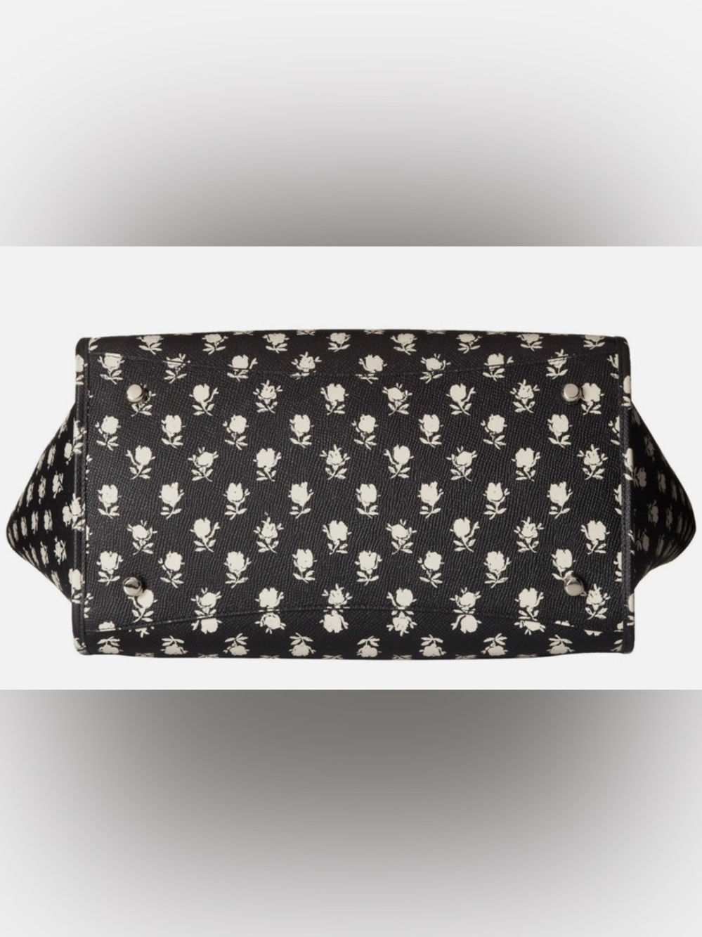Coach F34775 Crosby Carryall in Printed Crossgrain Badlands (Silver/Black/White) - Picture 6 of 9